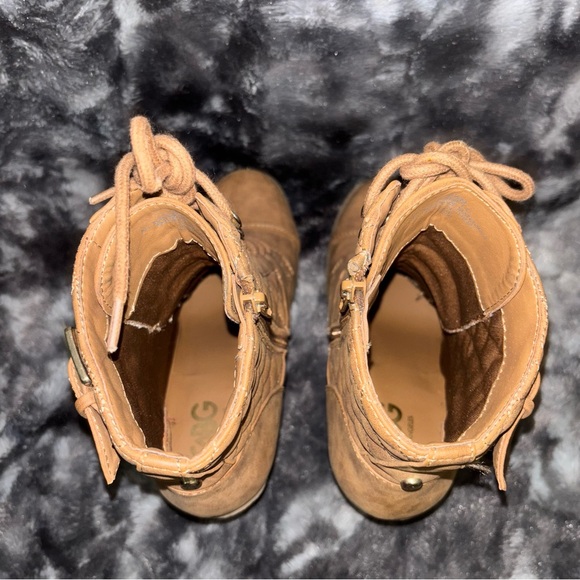 G by Guess Tan Leather Boots - Picture 3 of 6